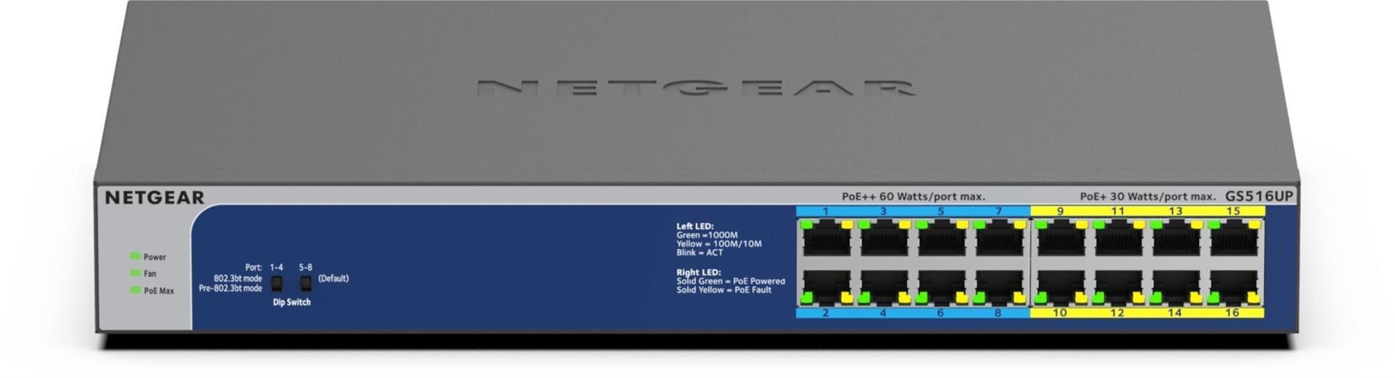 Netgear GS516UP-100EUS Switch