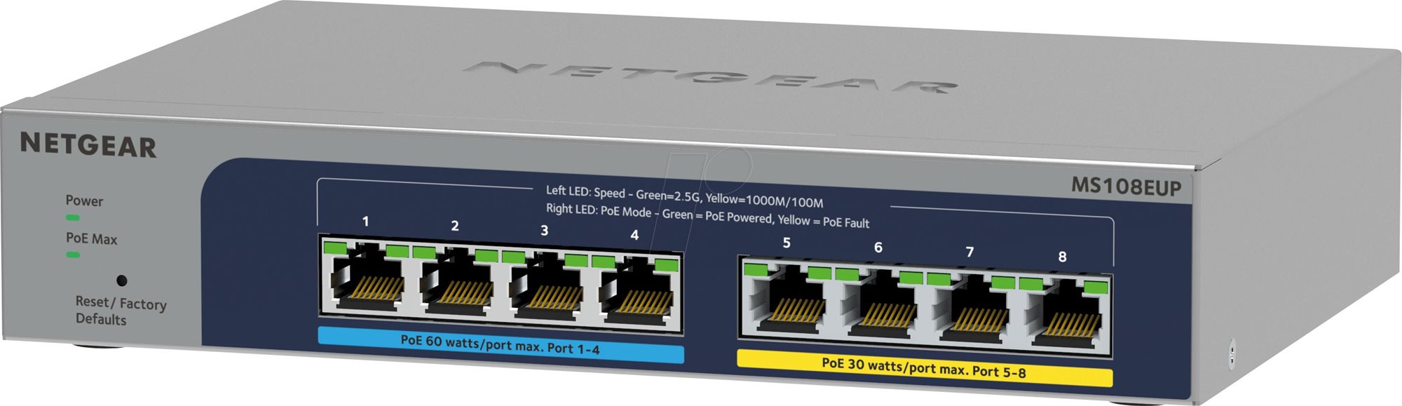Netgear MS108EUP-100EUS Smart Switch