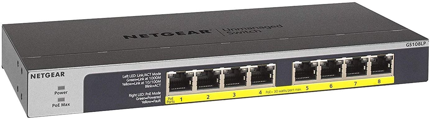 Netgear GS108LP Switch Ethernet