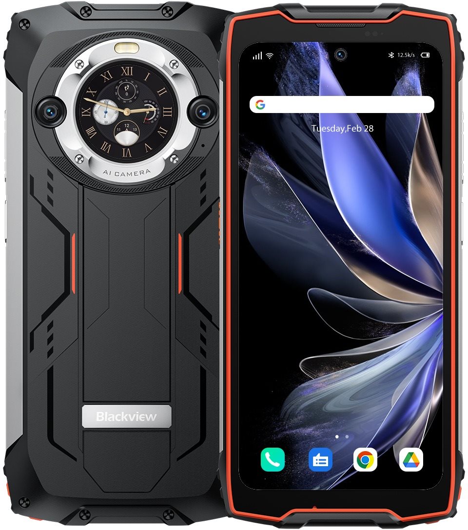 Blackview BV9300 Pro 8GB/256GB narancssárga Mobiltelefon