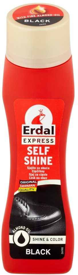 ERDAL Lesk na čiernu obuv 65 ml Krém na topánky
