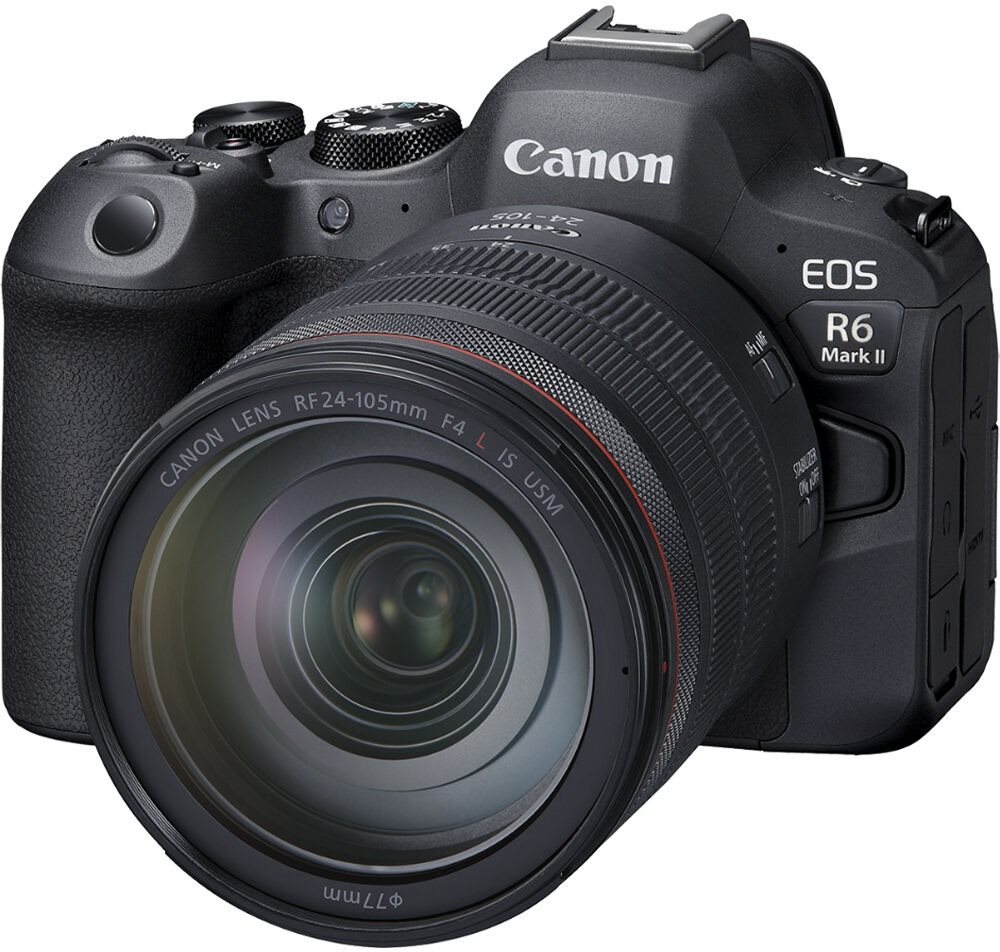 Canon EOS R6 Mark II + RF 24 – 105 mm f/4 L IS USM Digitálny...