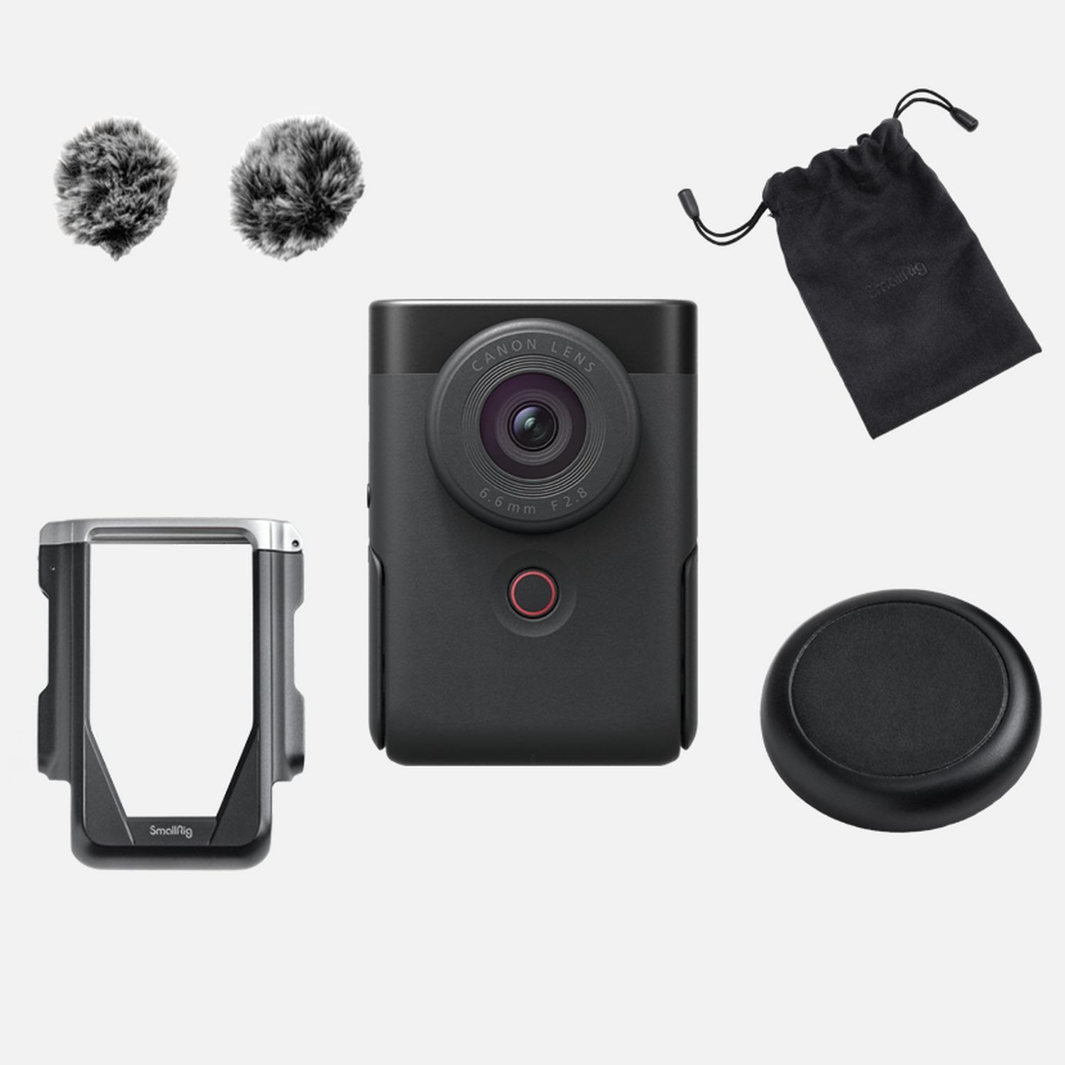 Canon PowerShot V10 Advanced Vlogging Kit Fekete Digitális...