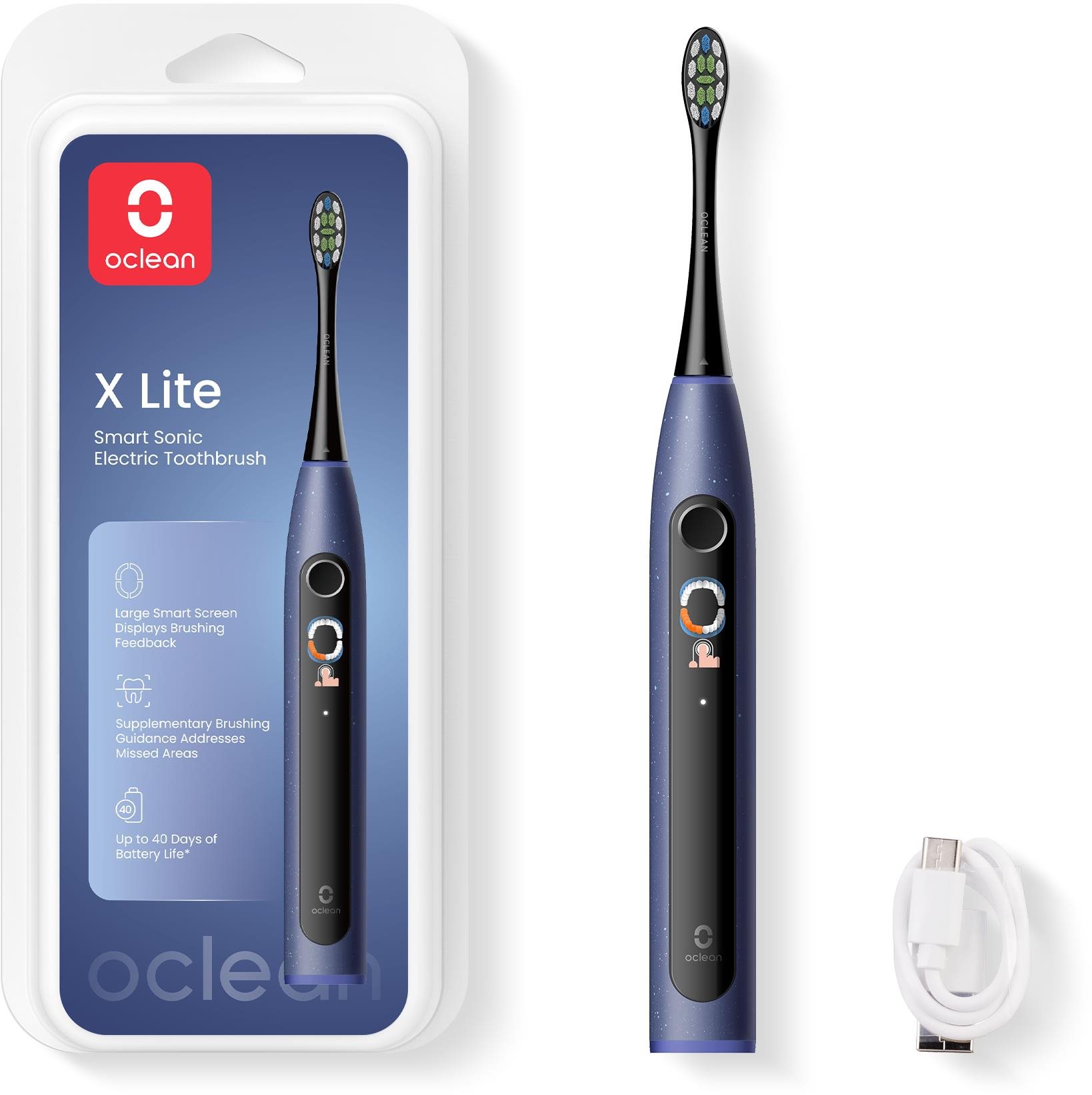 Oclean X Lite Dark Blue Elektrische Zahnbürste
