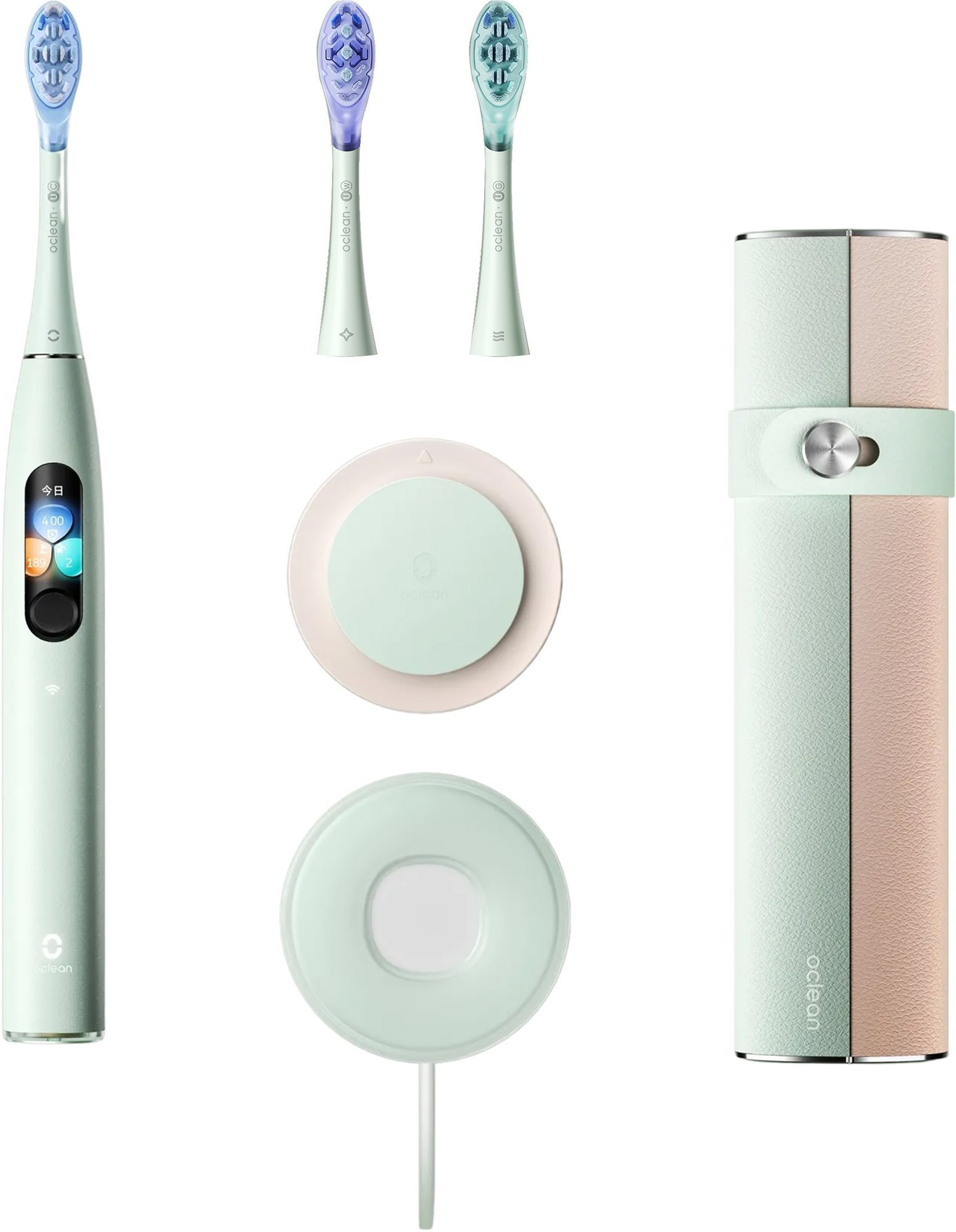 Oclean X Ultra S Green, grün Elektrische Zahnbürste