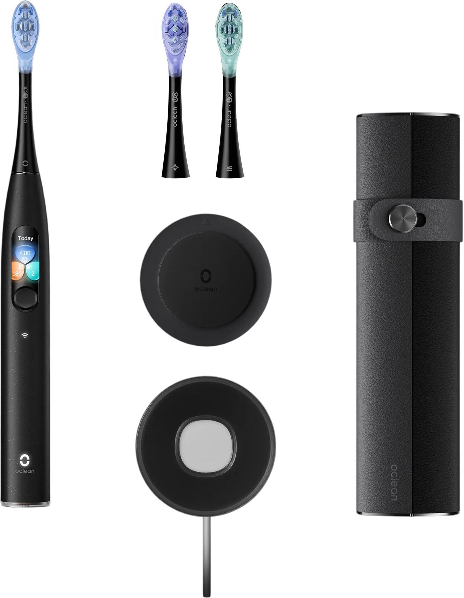 Oclean X Ultra S Black, fekete Elektromos fogkefe