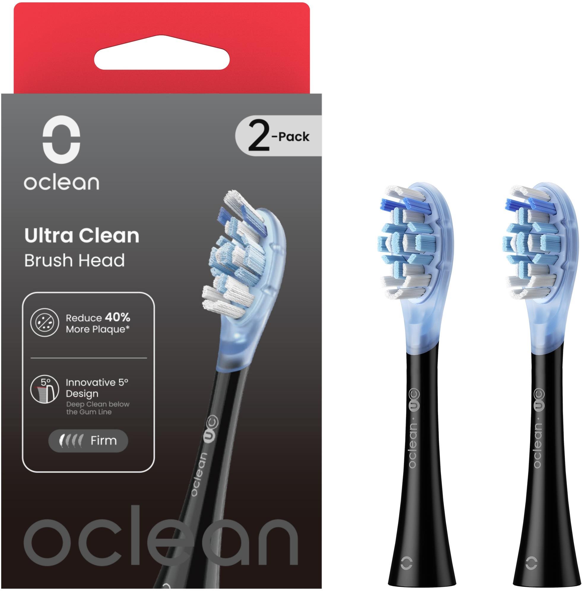 Oclean Ultra Clean UC02 2 ks, čierne Náhradné hlavice k zubnej kefke