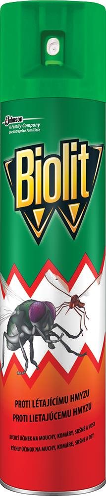 BIOLIT, sprej proti lietajúcemu hmyzu, 400 ml Odpudzovač hmyzu