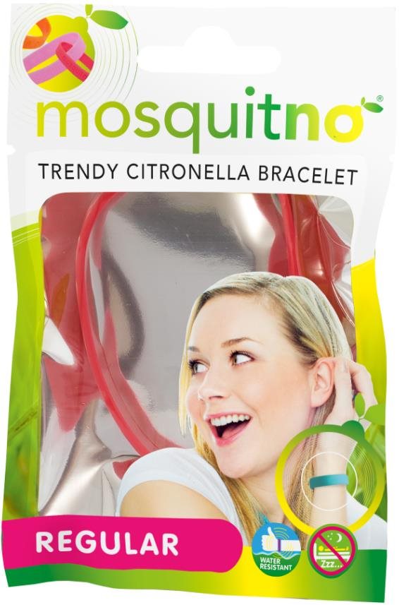 MOSQUITNO Náramok Regular uvoľňujúci citronelovú vôňu 17 g...