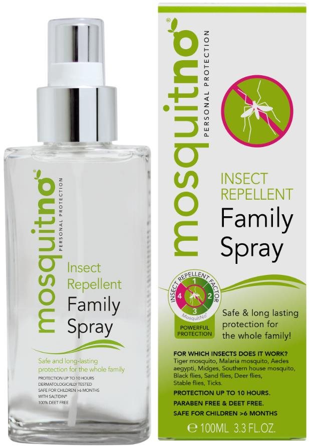 MosquitNo Családi rovarriasztó spray 100 ml Rovarriasztó
