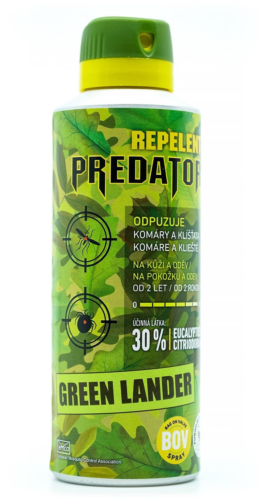 PREDATOR Green Lander BOV 150 ml Rovarriasztó