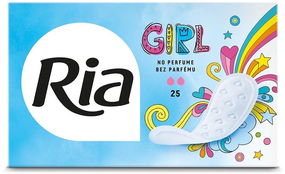 RIA Slip Deo 25 ks Slipové vložky