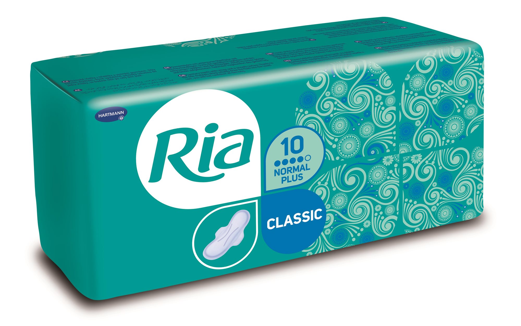 RIA Classic Normal Plus 10 ks Menštruačné vložky