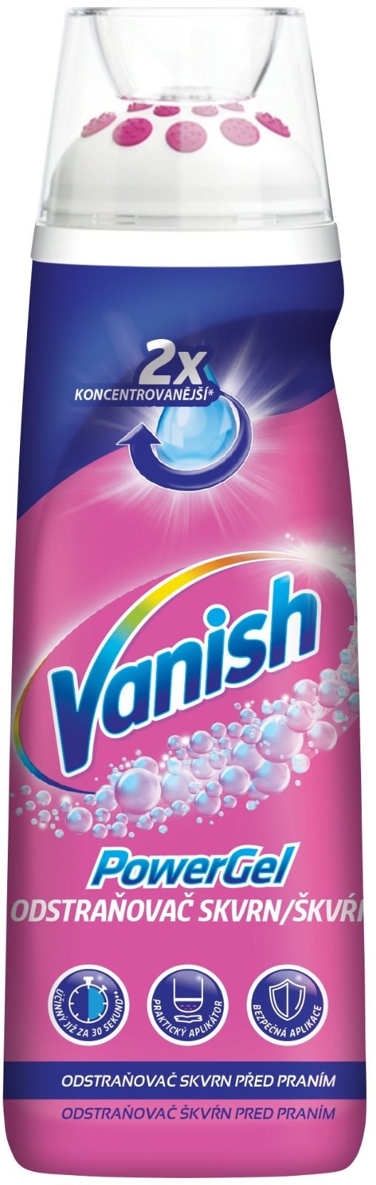 VANISH Power Gel pred praním 200 ml Odstraňovač škvŕn