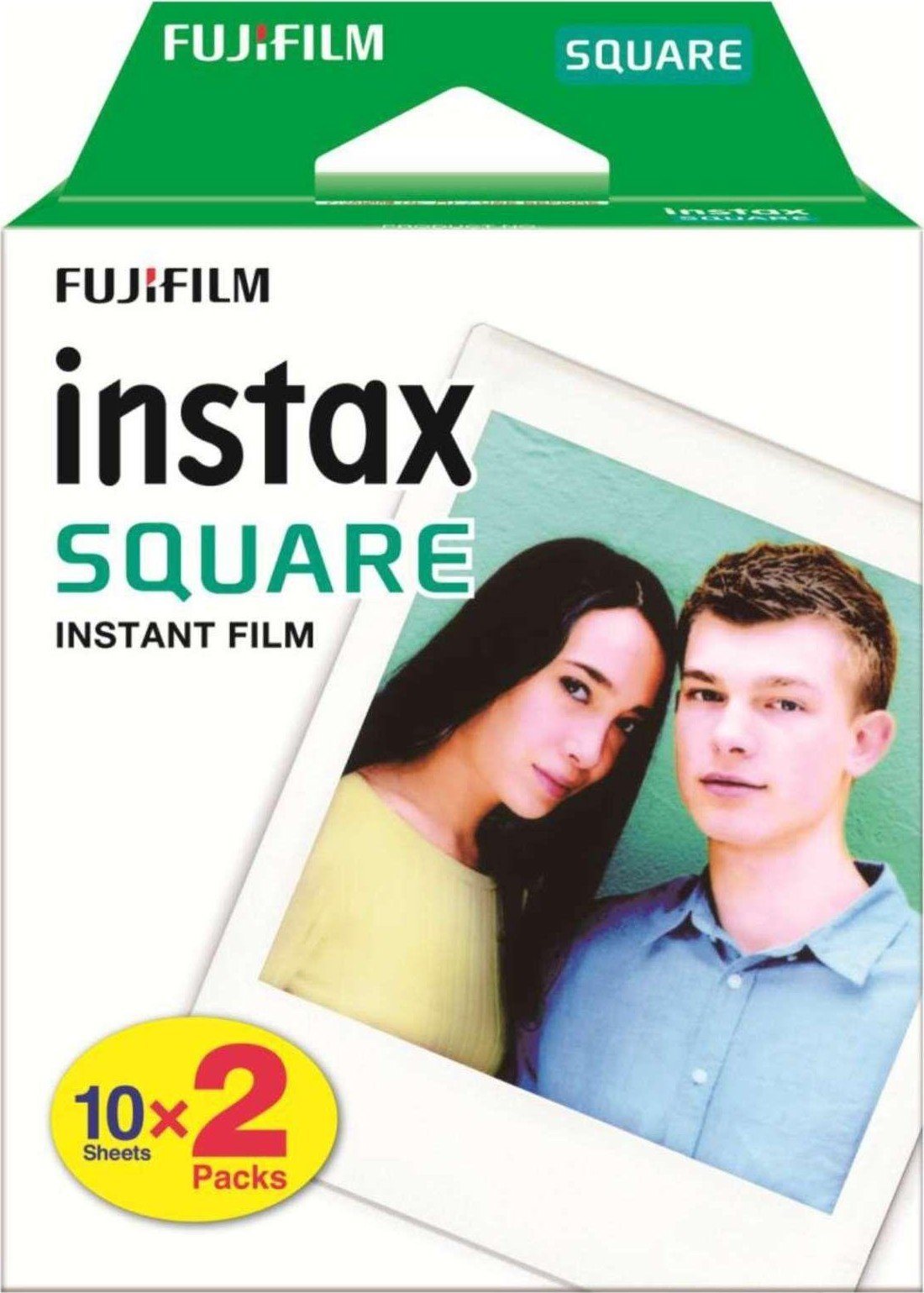 Fujifilm Instax Square Film 20 Stk. Fotos Fotopapier
