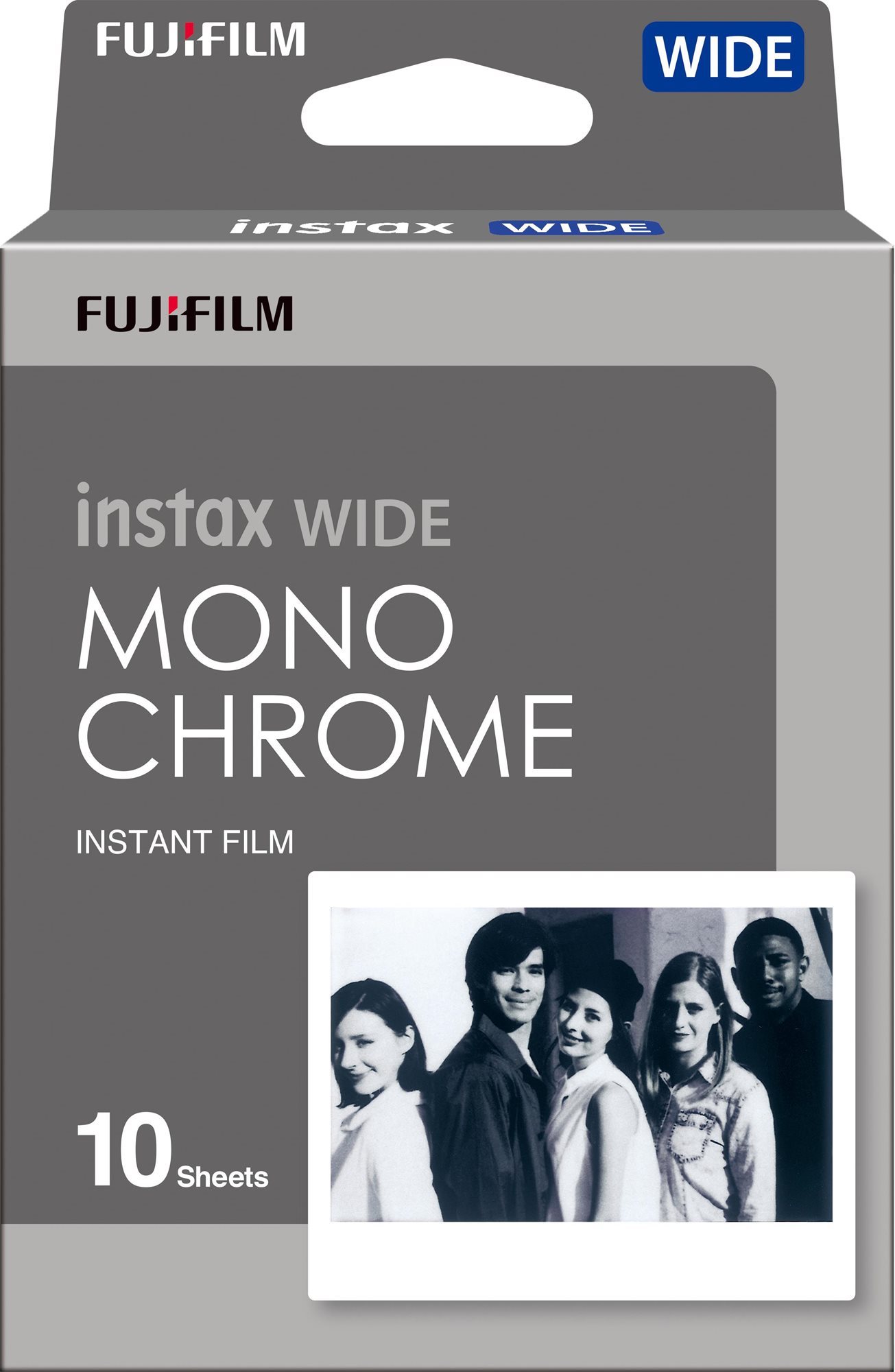 Fujifilm Instax widefilm monochrome WW1 10 db fotó Fotópapír
