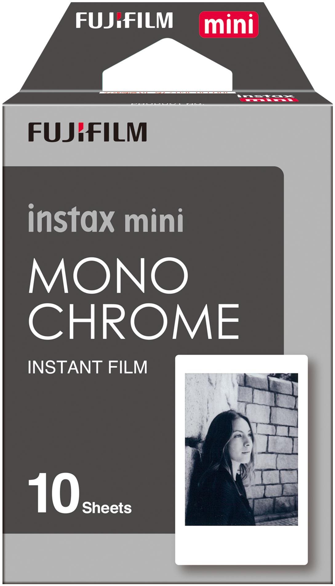 Fujifilm Instax Mini Monochrome Film 10 Fotos Fotopapier