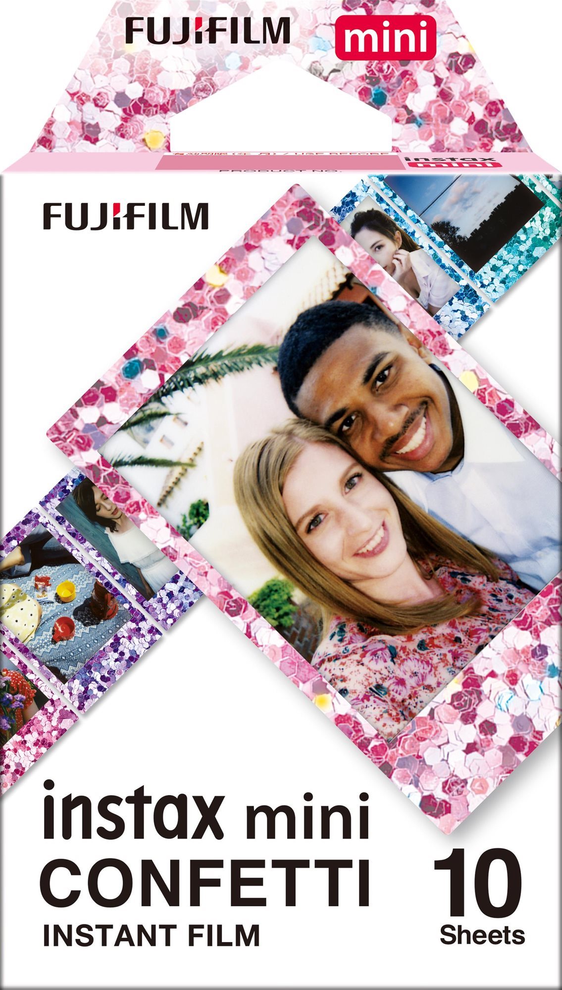 FujiFilm film Instax mini Confetti 10 ks Fotopapier