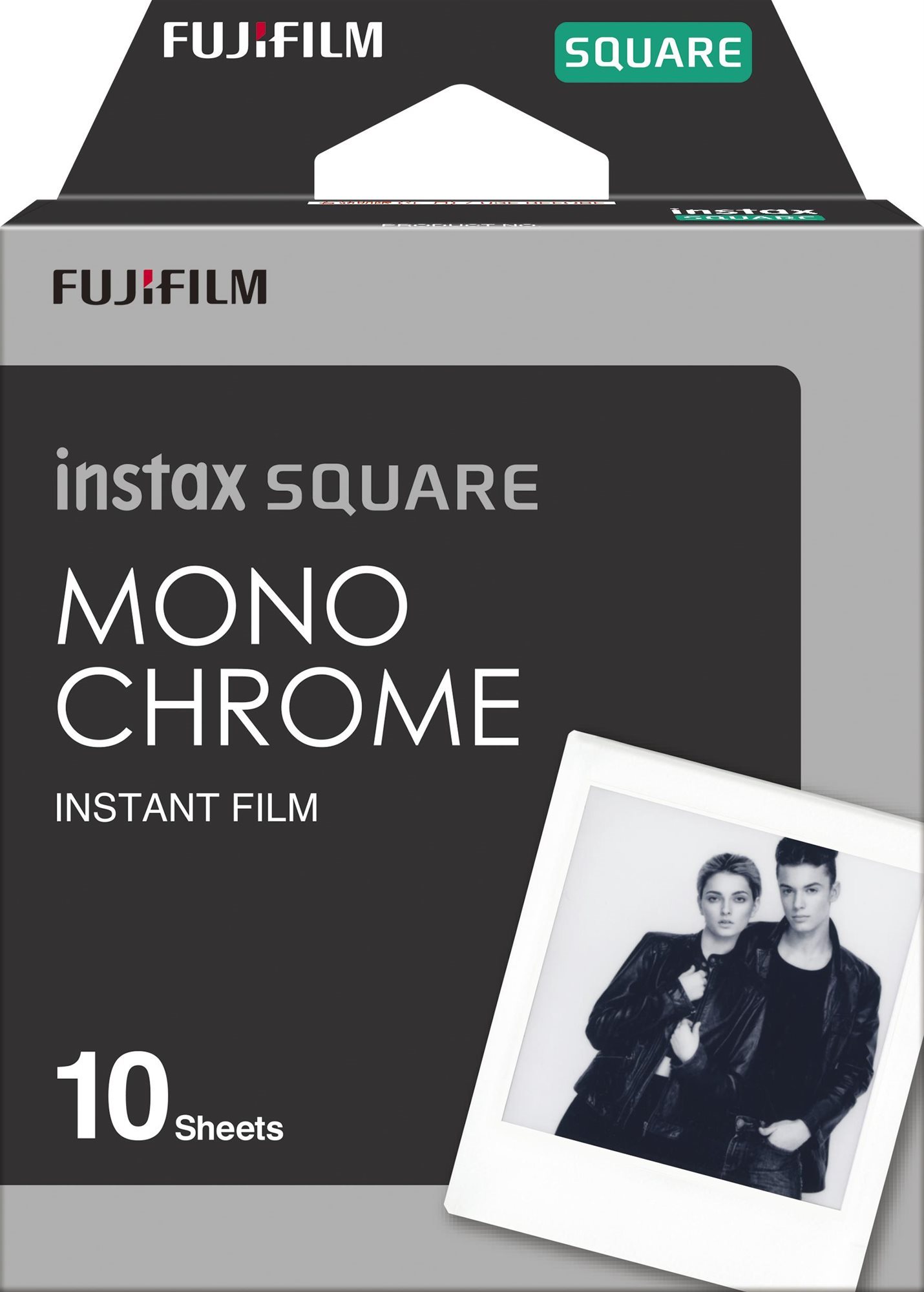 FujiFilm film Instax square Monochrome 10 ks Fotopapier