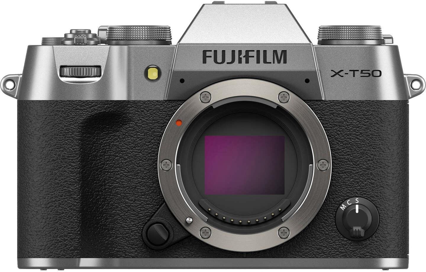 Fujifilm X-T50 ezüst váz Digitális fényképezőgép
