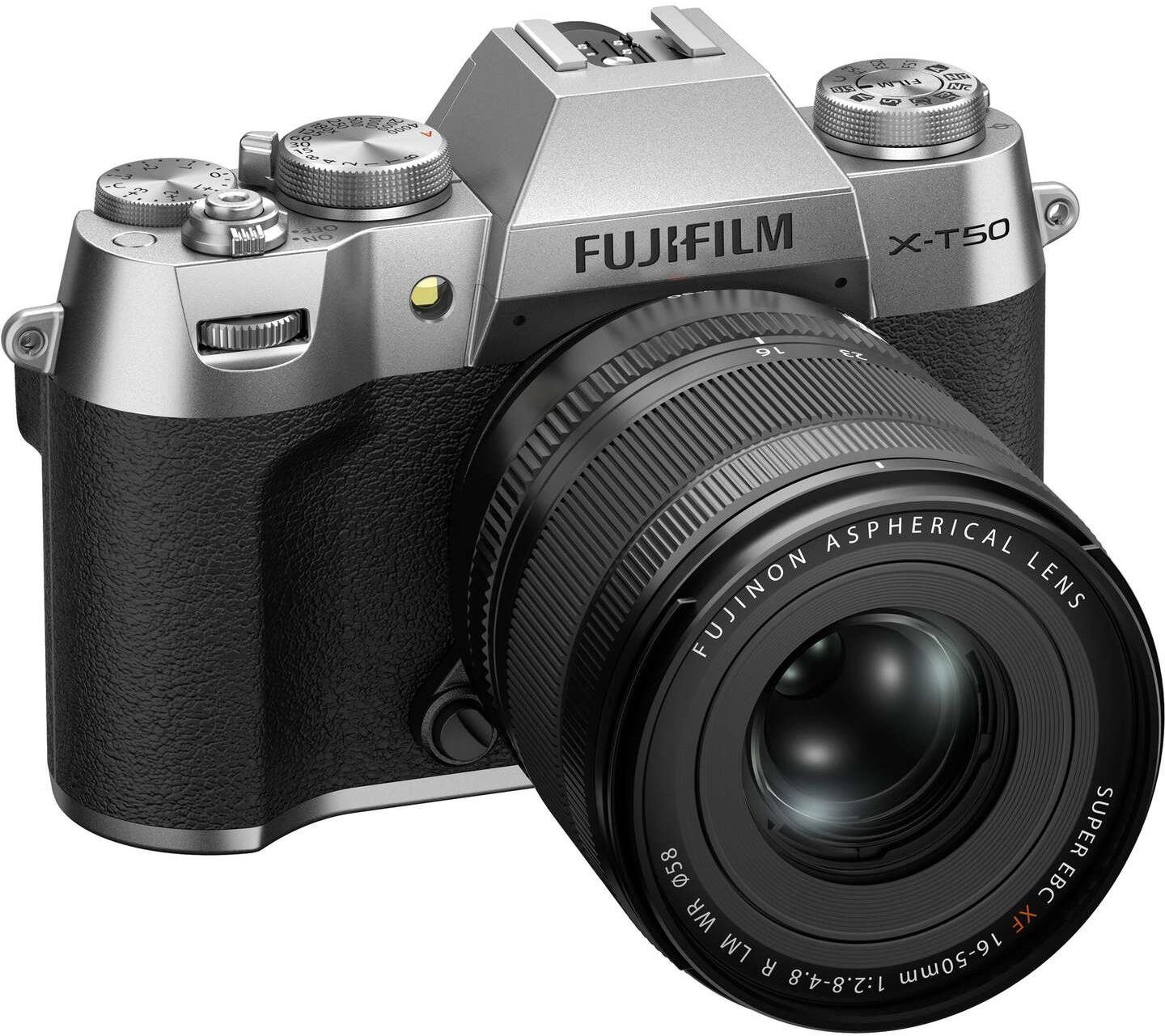 Fujifilm X-T50 strieborný + XF 16–50 mm f/2.8 – 4.8 R LM WR...