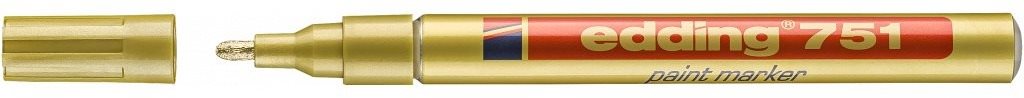 EDDING 751, zlatý Popisovač