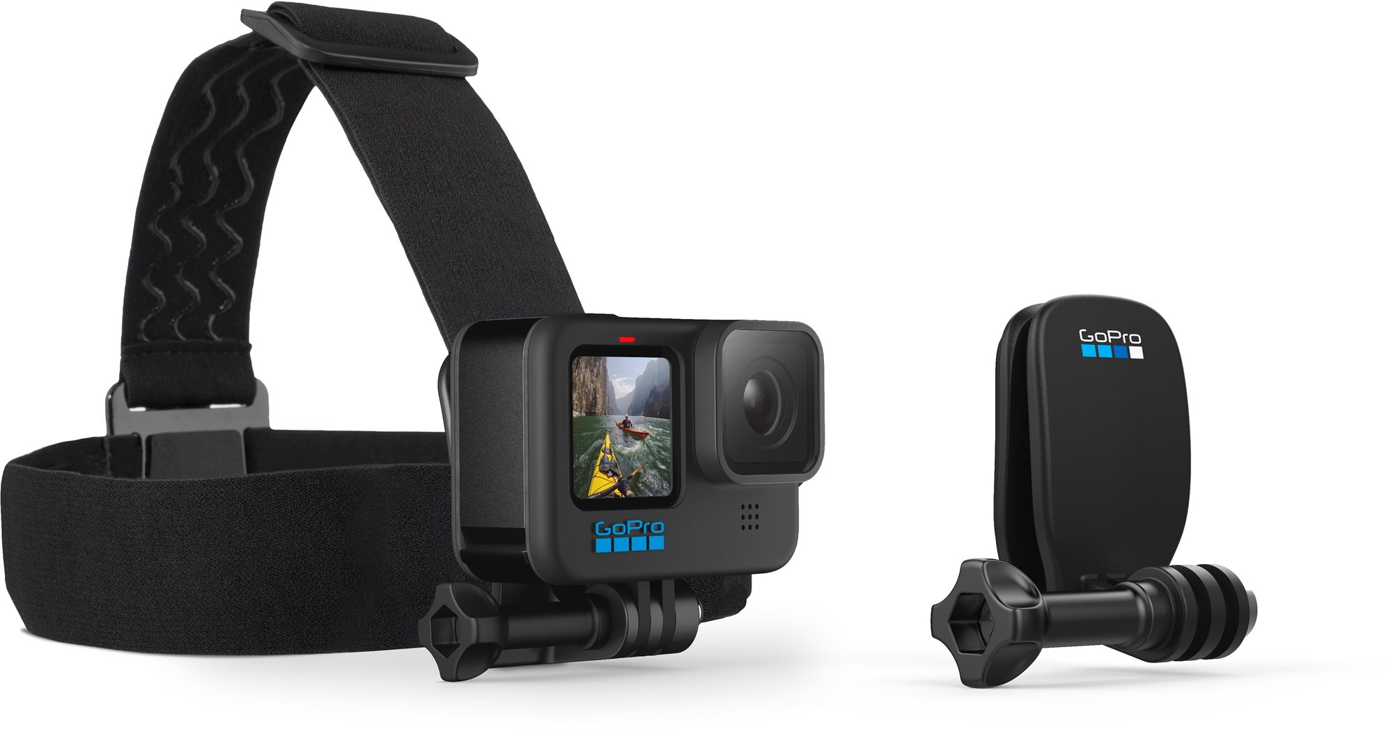 GoPro Head Strap + QuickClip Kamerahalter