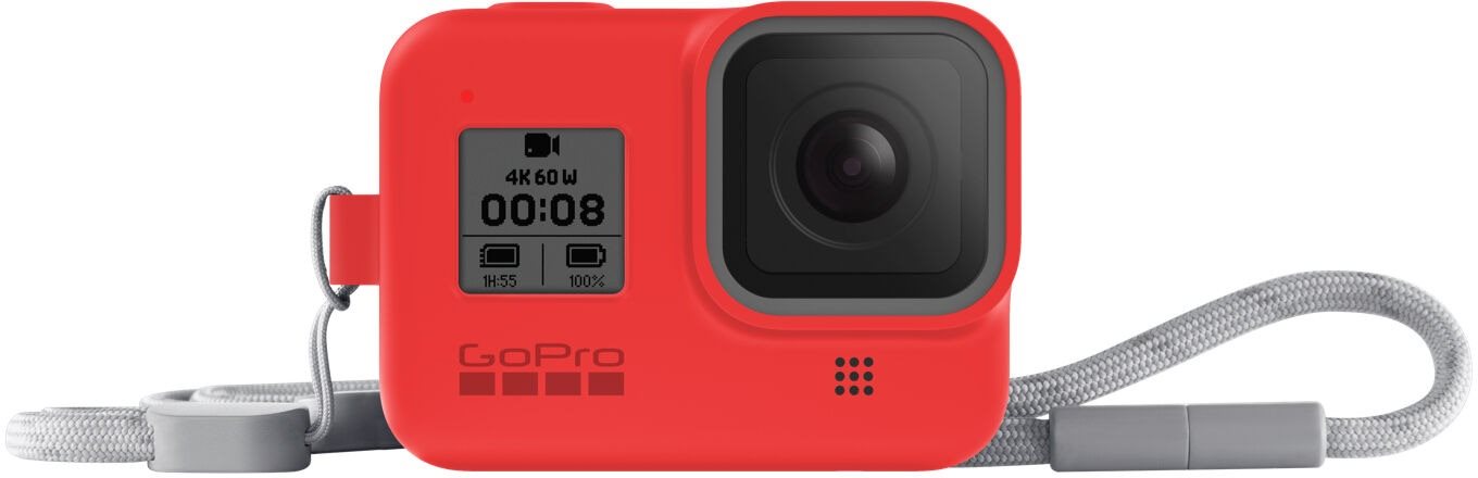 GoPro Sleeve + Lanyard (HERO8 Black) červený Puzdro na kameru