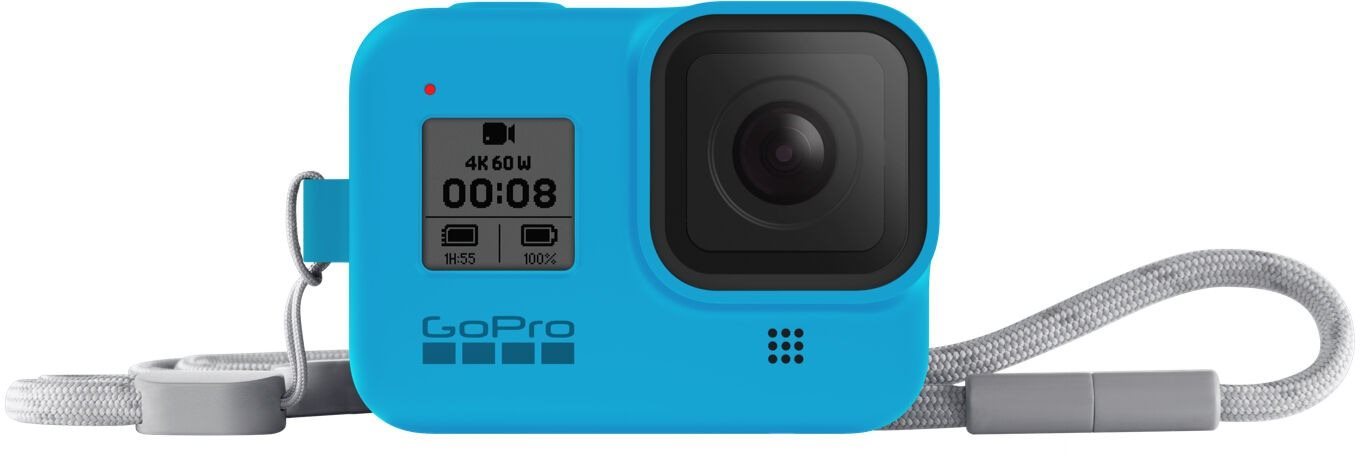 GoPro Sleeve + Lanyard (HERO8 Black) modrý Puzdro na kameru