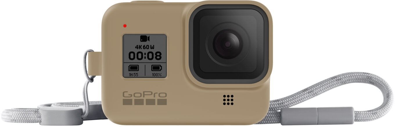 GoPro Sleeve + Lanyard (HERO8 Black) pieskový Puzdro na kameru
