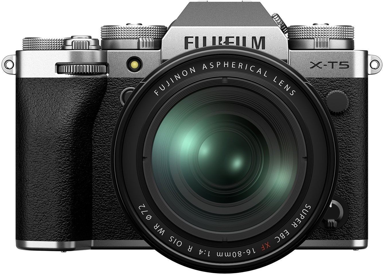 Fujifilm X-T5 Gehäuse silber + XF 16-80 mm f/4.0 R OIS WR...