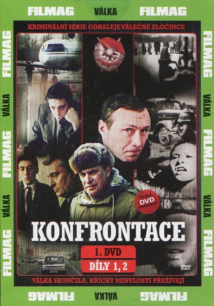 Ritka Video Konfrontace DVD 1 – papírový obal Film na DVD
