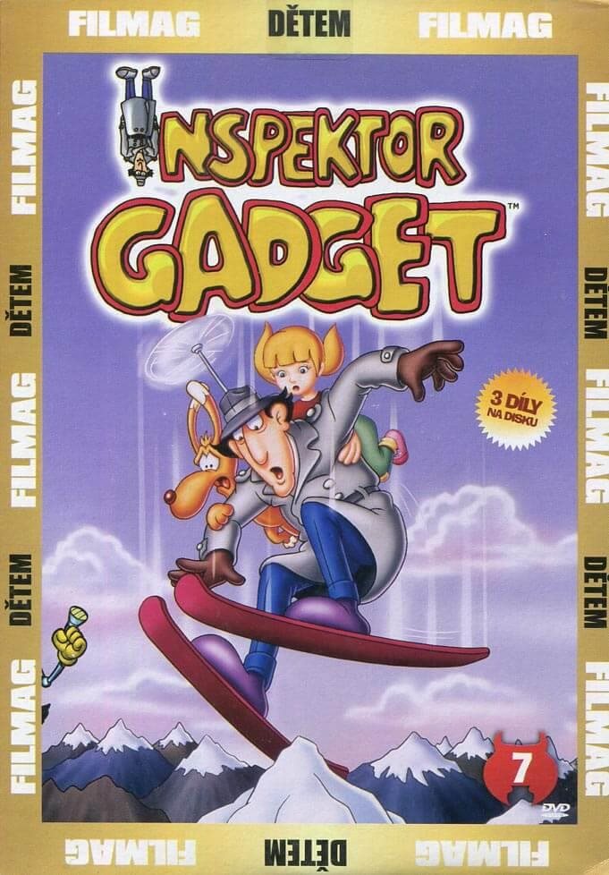 Ritka Video Inspektor Gadget 7 (DVD) – papírový obal Film na DVD