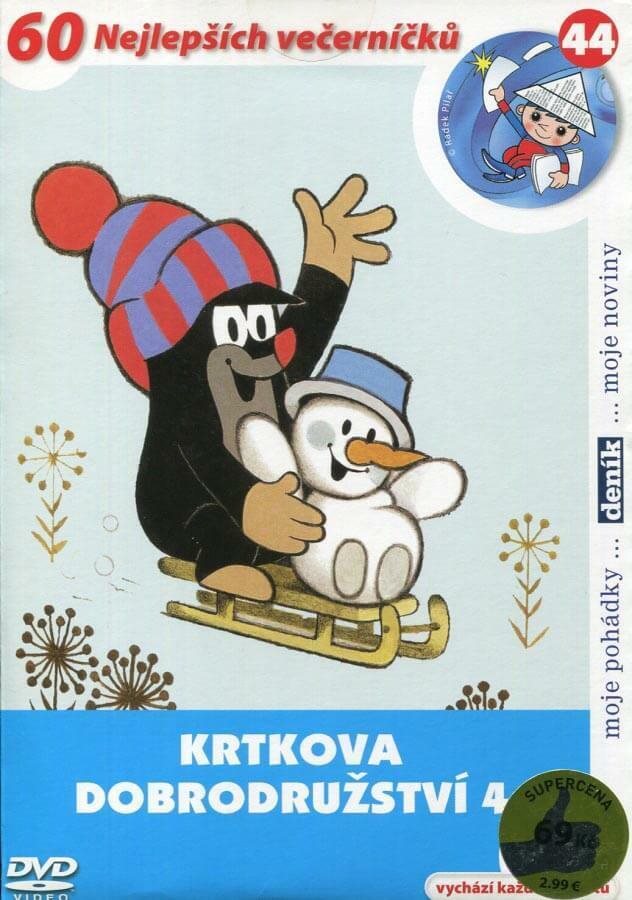 North Video Krtkova dobrodružství 4 (DVD) – papírový obal Film na DVD