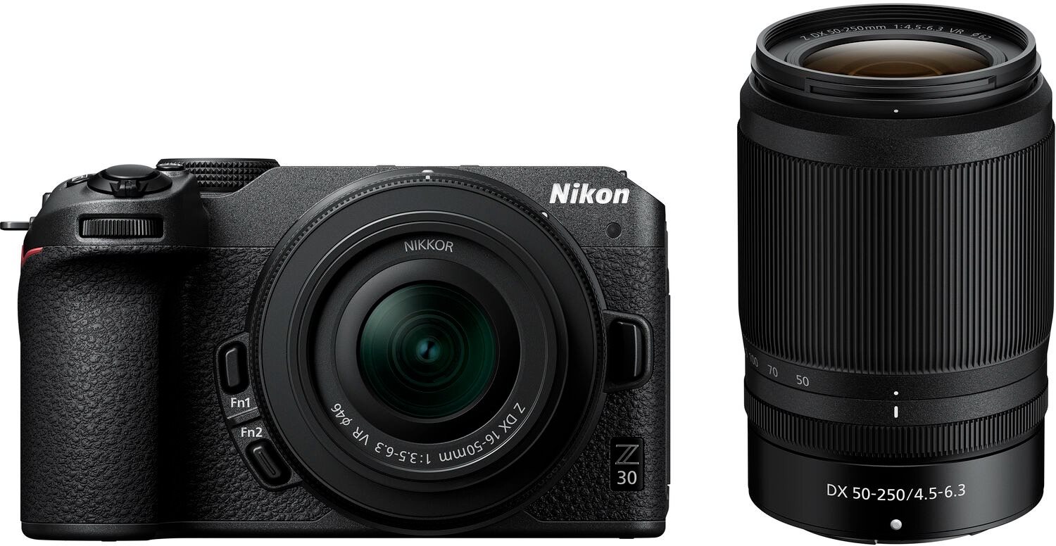Nikon Z30 + 16–50 + 50–250 VR Digitalkamera