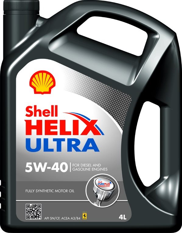 SHELL HELIX Ultra 5W-40 4 l Motorový olej