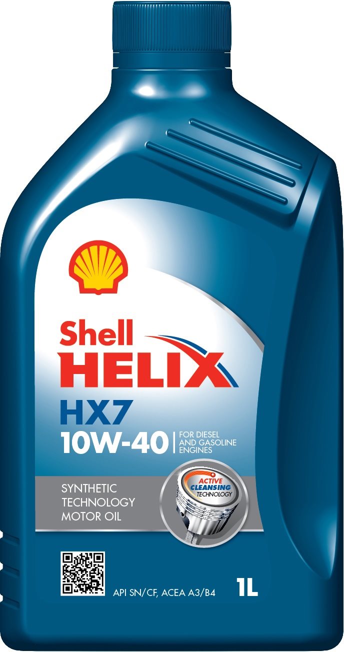SHELL HELIX HX7 10W-40 1 l Motorový olej
