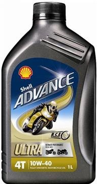 SHELL ADVANCE Ultra 4T 10W-40 1 l Motorový olej