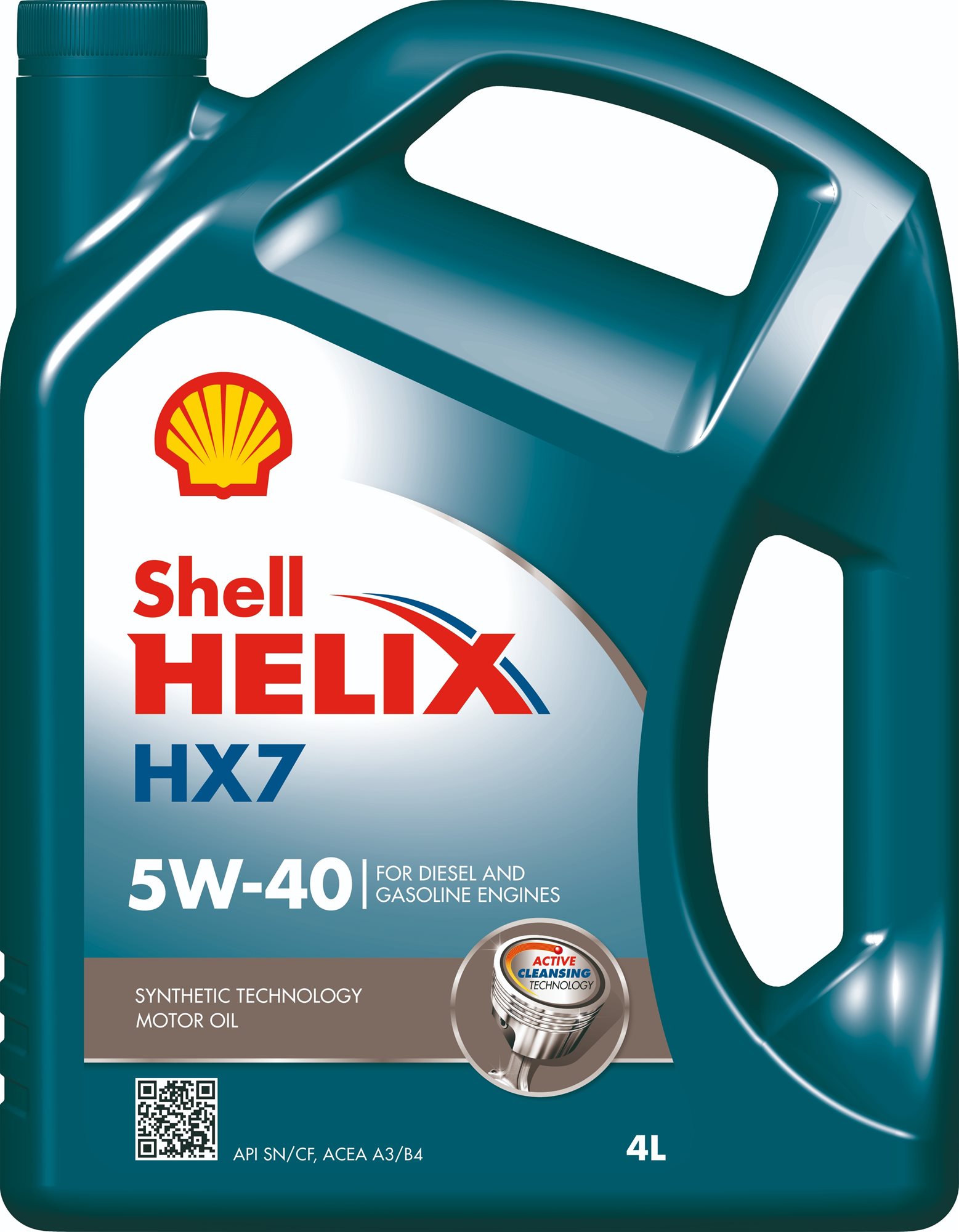 Shell Helix HX7 5W-40 4 l Motorový olej