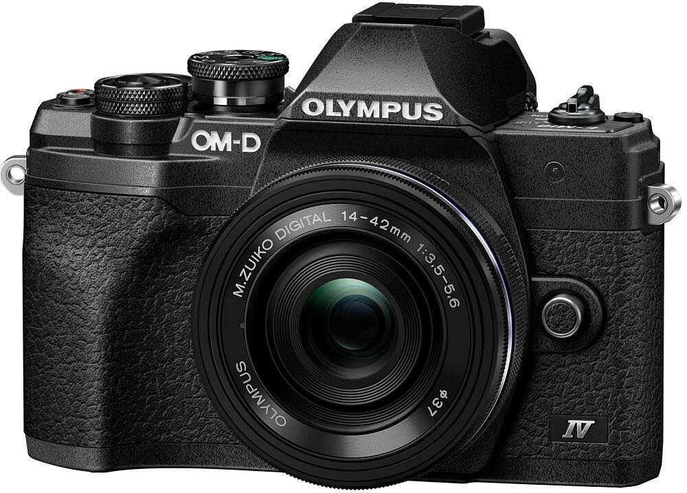 Olympus OM-D E-M10 Mark IV + 14–42 mm EZ čierny Digitálny fotoaparát