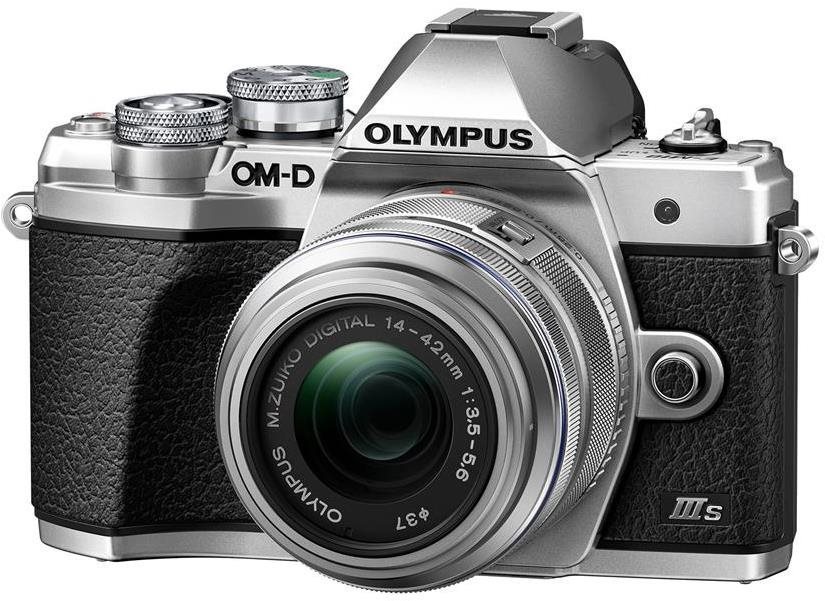 Olympus OM-D E-M10 Mark III S + 14-42mm II R Argent Appareil photo...
