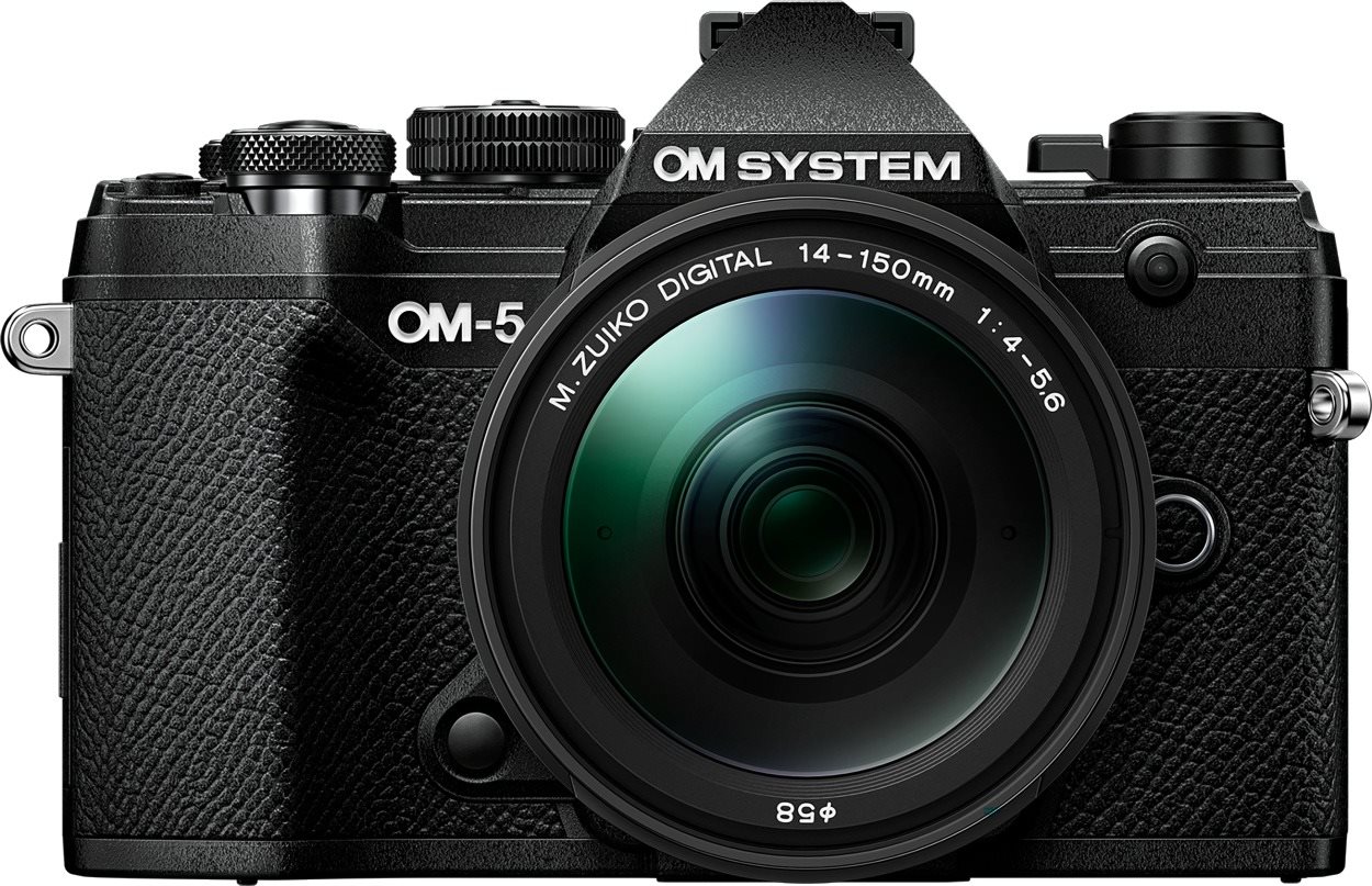 OM SYSTEM OM-5 kit 14-150 mm čierny Digitálny fotoaparát