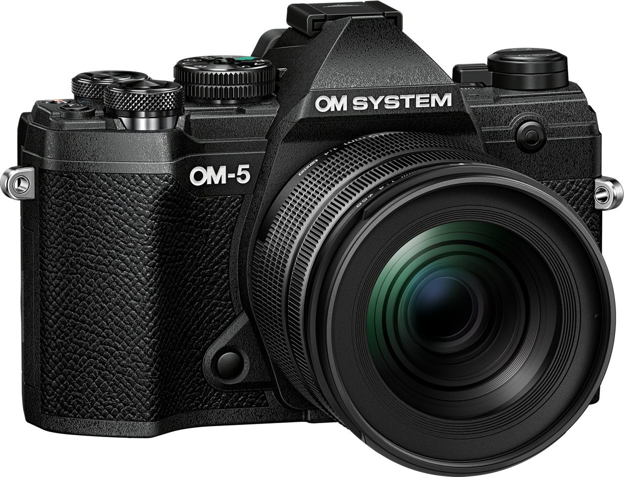 OM SYSTEM OM-5 kit 12 – 45 mm PRO čierny Digitálny fotoaparát