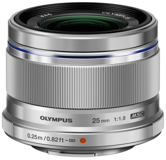 M. ZUIKO DIGITAL 25mm f/1.8 argenté Objectif