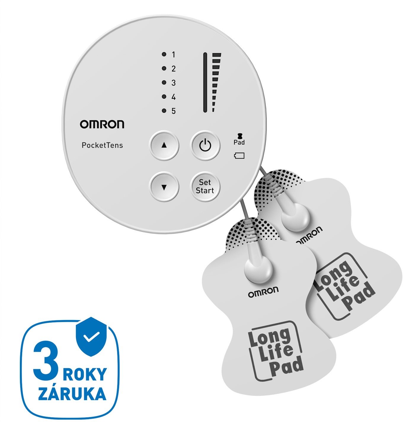 Omron PocketTens, 3roky záruka Masážny prístroj