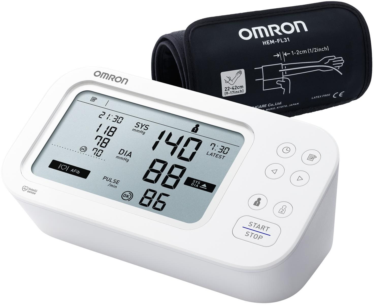 OMRON M6 Comfort AFib Vérnyomásmérő
