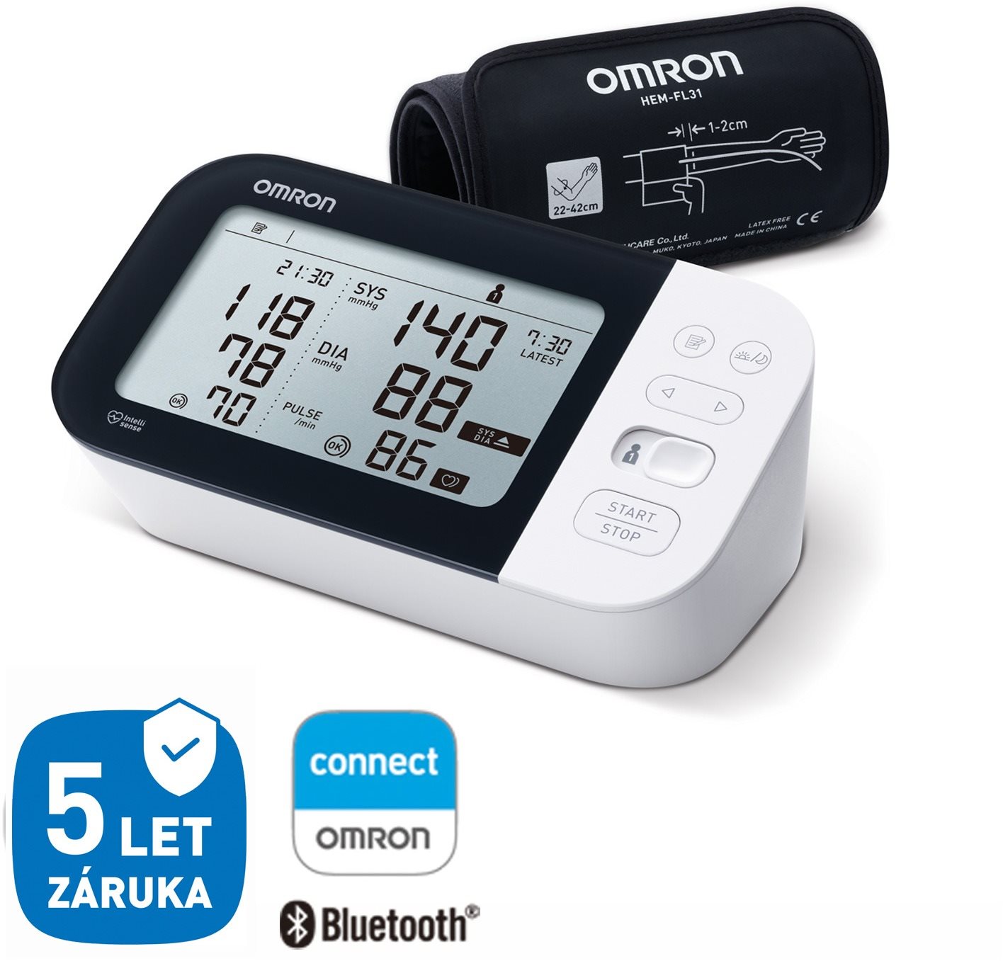 Omron M7 Intelli IT AFIB Digitalmanometer mit...