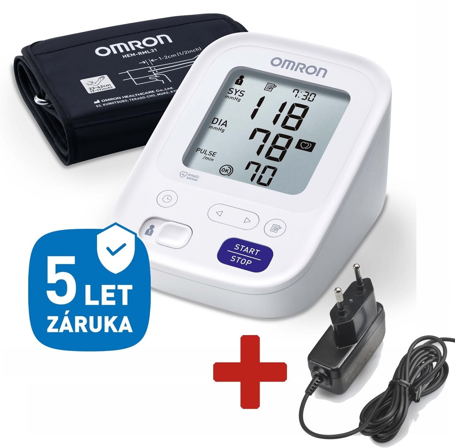 OMRON M3 AC Vérnyomásmérő