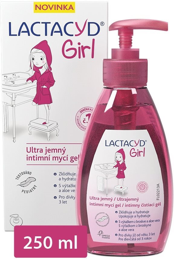 LACTACYD Retail Girl 200 ml Gél na intímnu hygienu