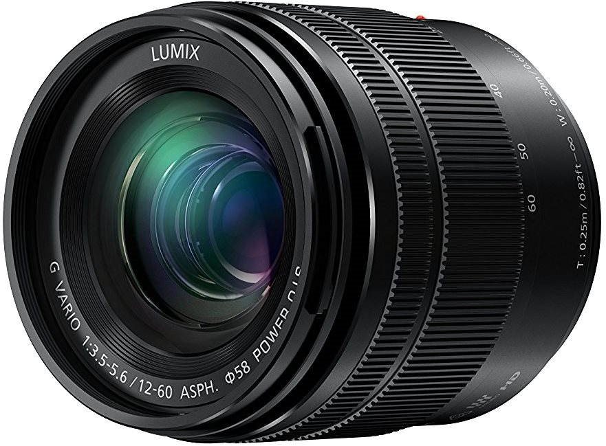 Panasonic Lumix G Vario 12 – 60 mm f/3,5 – 5,6 ASPH Power OIS...